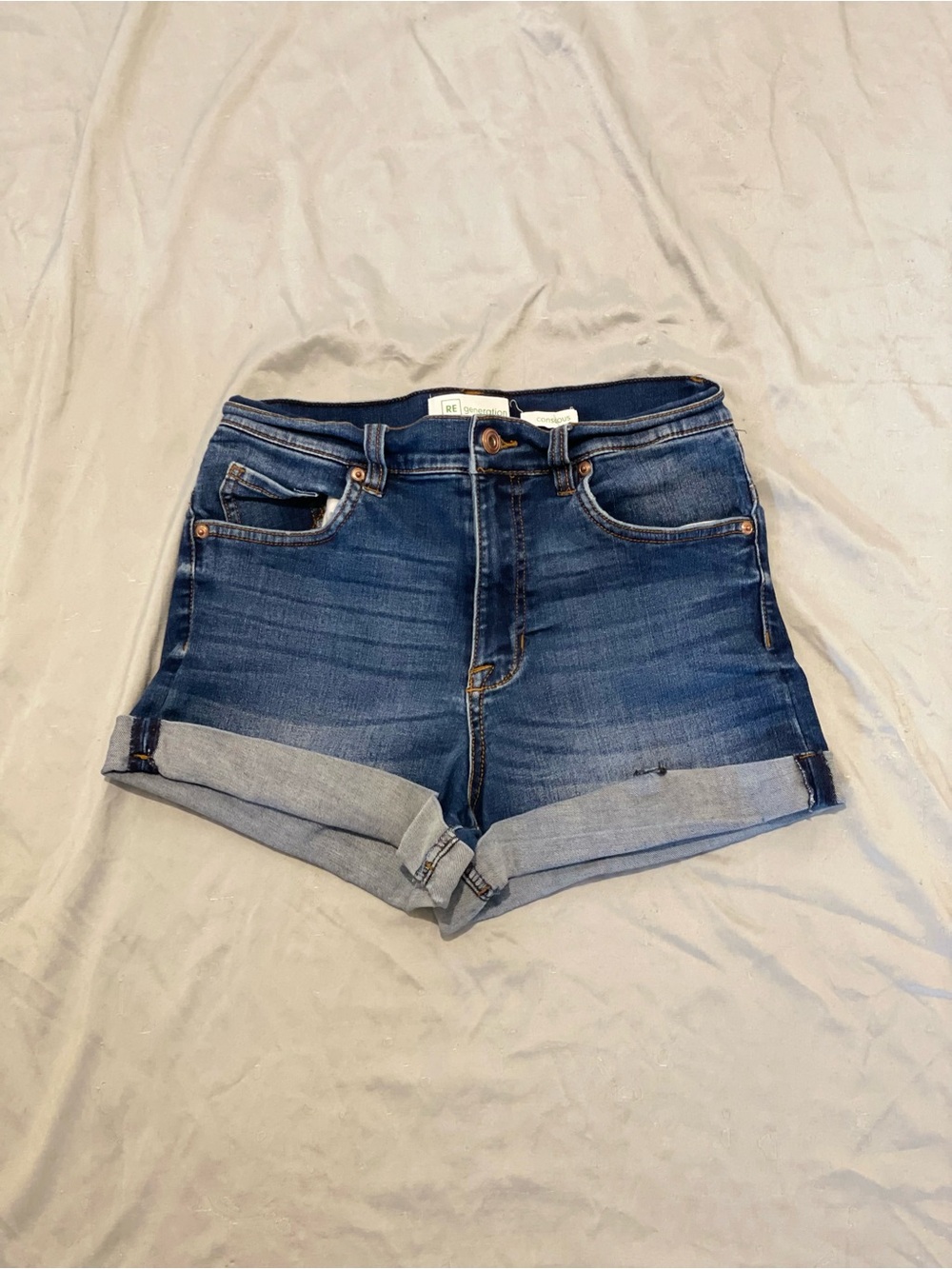 🔥 STRETCHY PERFECTION REgeneration High Rise Denim Shorts 5/27 ☀️